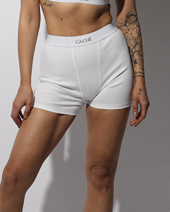 SHORT COTTON RIB
