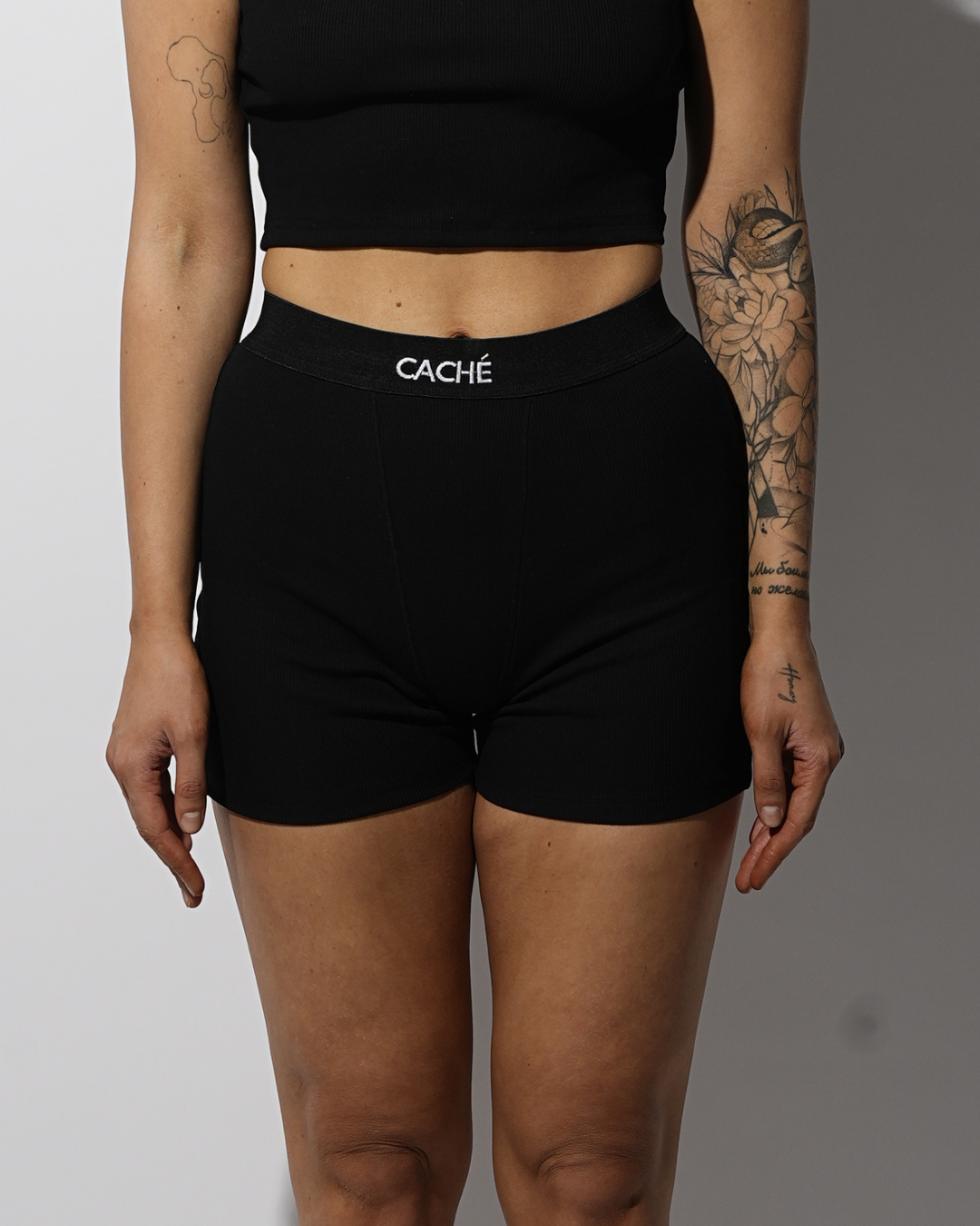 SHORT COTTON RIB