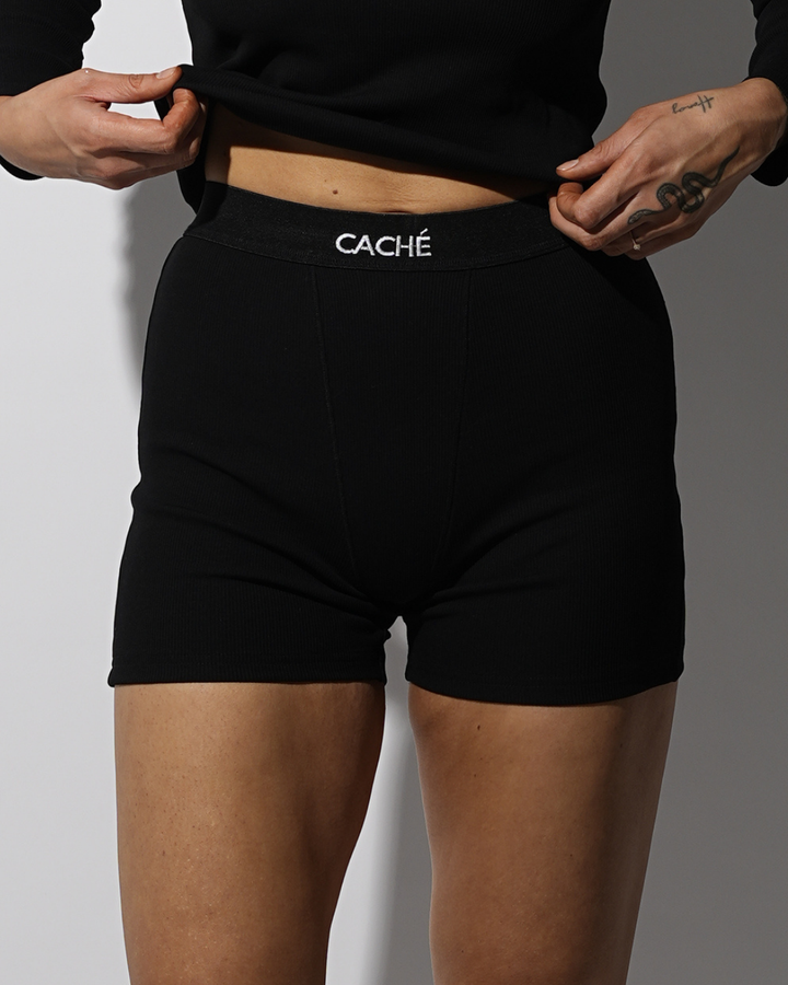 SHORT COTTON RIB