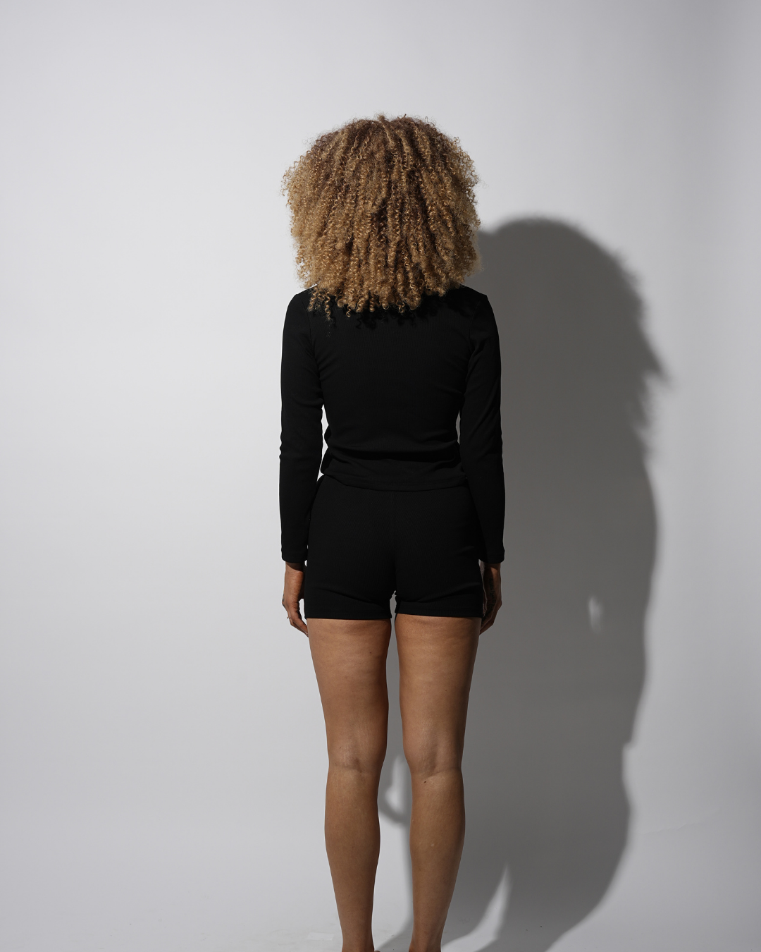 LONG SLEEVE COTTON RIB