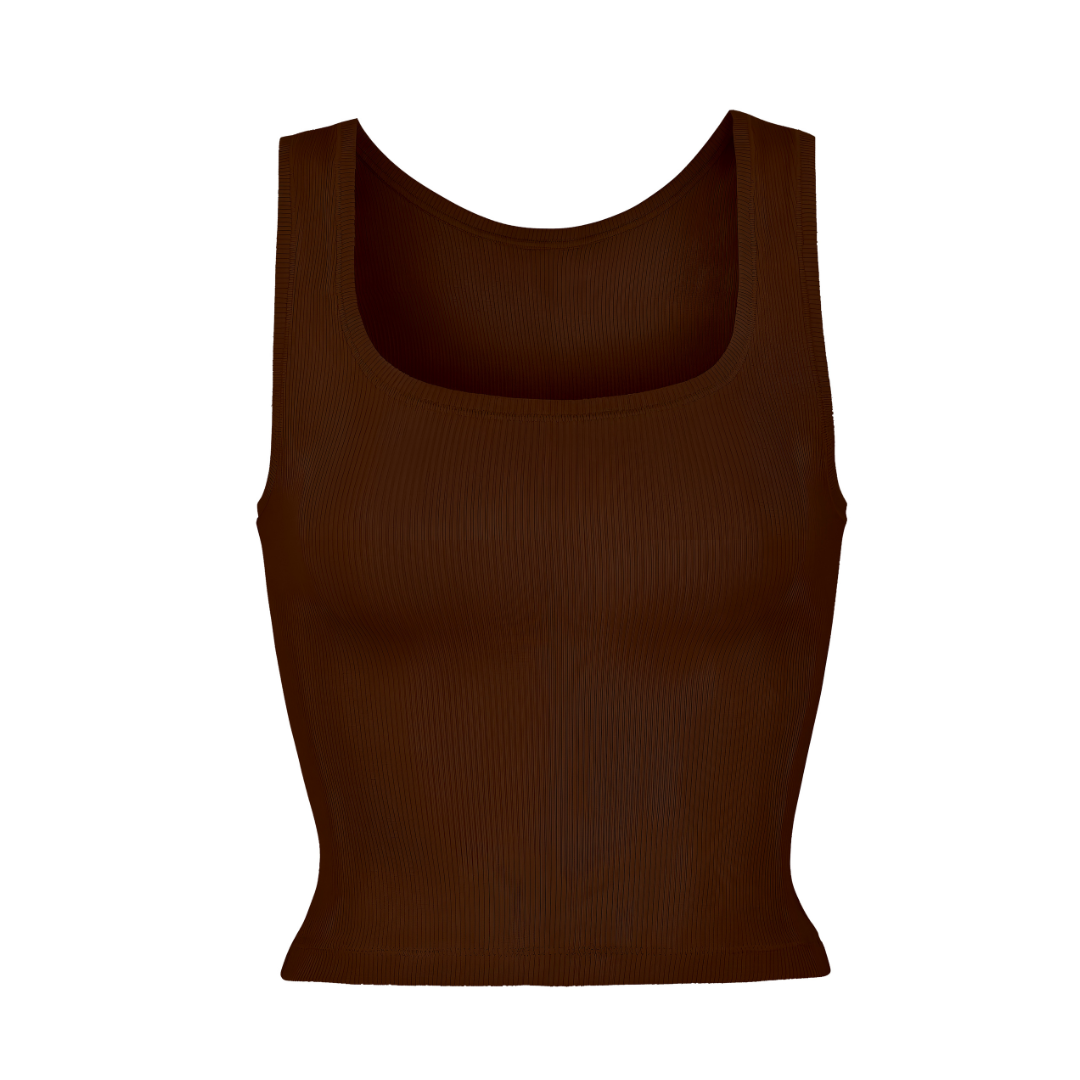 TANK COTTON RIB