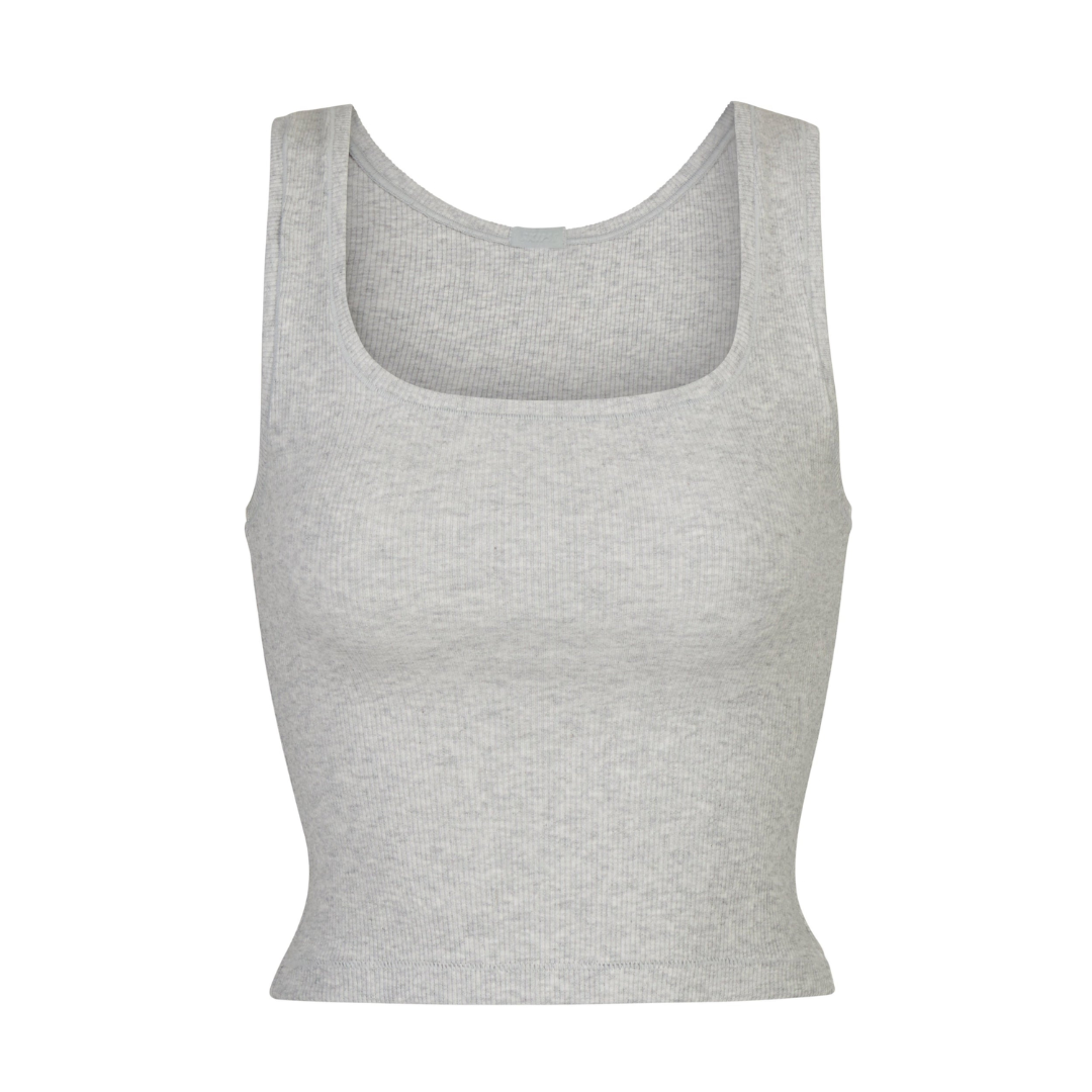 TANK COTTON RIB