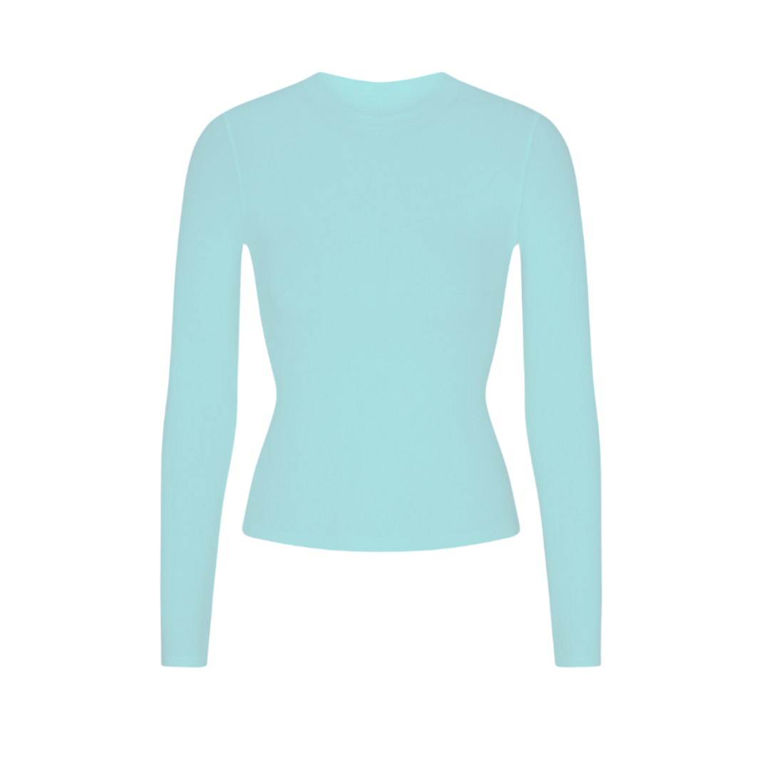 LONG SLEEVE COTTON RIB