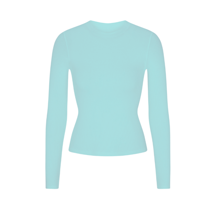 LONG SLEEVE COTTON RIB