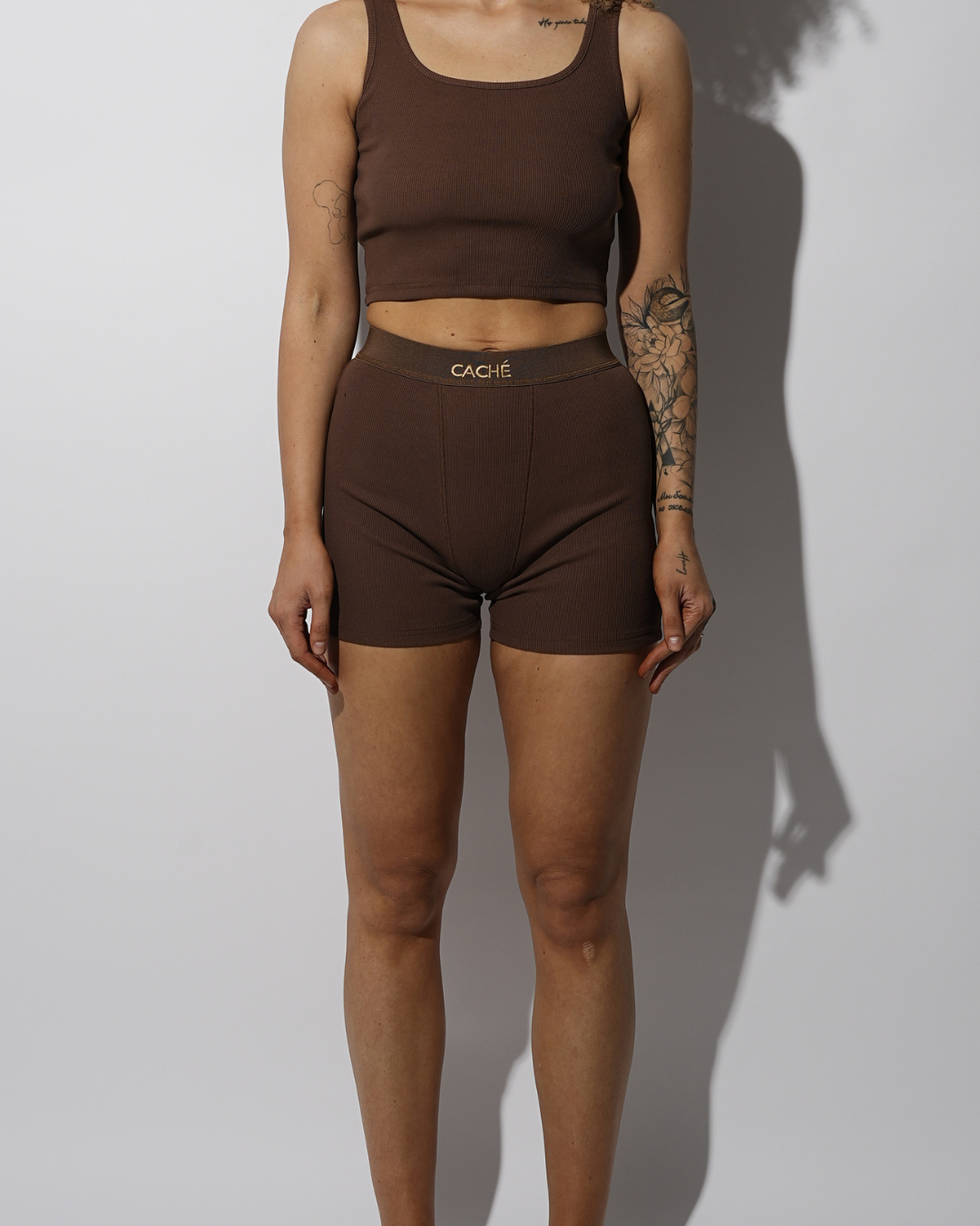 SHORT COTTON RIB