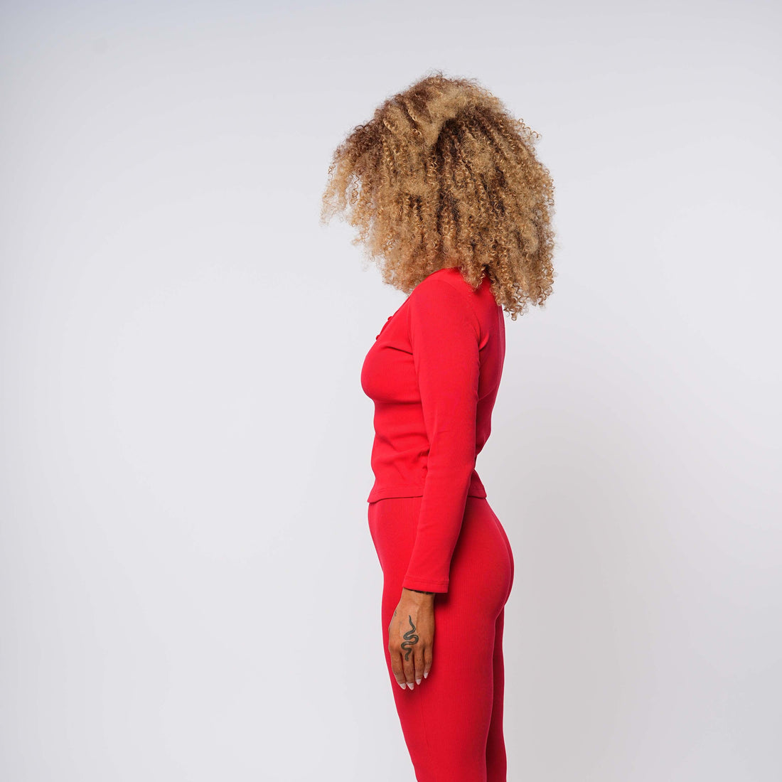 LONG SLEEVE COTTON RIB